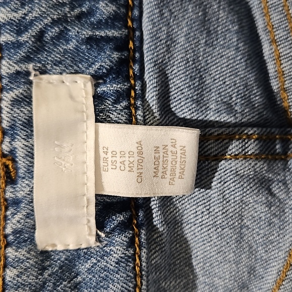 H&M Wide Leg High Waist Jeans - Picture 6 of 7